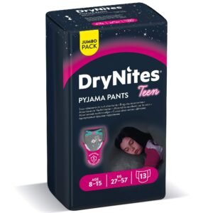Huggies DryNites 13 Höschen für die Nacht Mädchen 8-15 Jahre (27-57 kg)