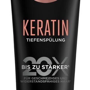 Syoss Tiefenspülung Keratin (250 ml), reichhaltige Spülung mit Keratin bekämpft Frizz & sorgt für Glanz, Haarspülung für gesund aussehendes & widerstandsfähiges Haar