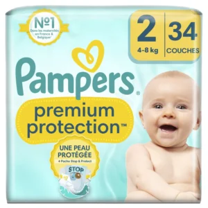 Pampers Premium Protection Große 2, Windeln x34, 4kg-8kg