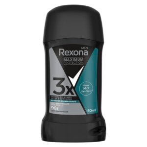 Rexona Men Maximum Protection Deo-Stick Antibakterieller Deo-Schutz Antitranspirant mit 96 Stunden Schutz vor Schweiß und Körpergeruch 50 ml