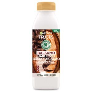 Garnier Fructis Hair Food Burro di Cacao Balsamo per Capelli nicht professional, 350 ml Donna