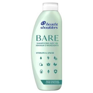 Head & Shoulders Hydrate & Apaise Anti-Schuppen-Shampoo ohne Sulfate, 400 ml. Bare Shampoo