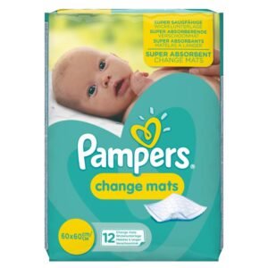Pampers Wickelunterlagen, 12 Stück