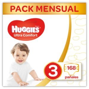 Huggies - Huggies Ultra Comfort Windeln Große 3 (4-9 kg) - 168 Stück