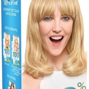 Garnier 100% Ultra Blond Aufhellungsspray, natürlich & progressiv, Strähnen-Effekte, Sonnenkristall, 125 ml