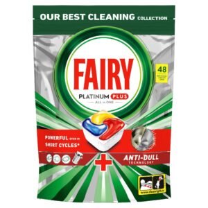 Fairy Platinum Plus All in One Geschirrspültabs Zitrone 48 Tabs