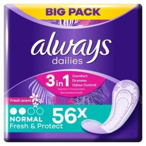 always Slipeinlage Fresh&Protect Normal Fresh BigPack 56