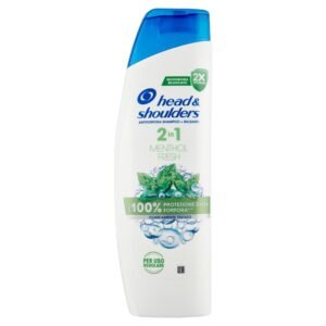 Head & Shoulders Menthol Fresh 2-in-1 Anti-Schuppen Shampoo und Conditioner 250ml Bis zu 100% Schutz vor Schuppen. Klinisch getestet. Für alle Haartypen. Für den täglichen Gebrauch. Mentholduft
