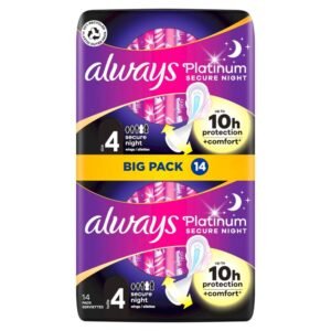 Always Servietten Platinum Secure Night, 7 Servietten