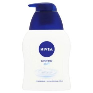 NIVEA Creme Soft Seife im pflegende Handseife mit Mandelöl mild duftende Cremeseife als Schutz und für hygienisch saubere Hände, 250 ml (1er Pack)