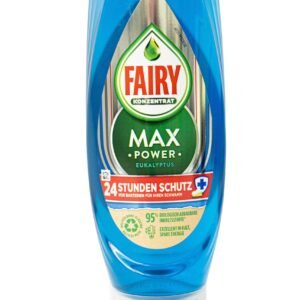 Fairy Max Power (545ml) Handgeschirrspülmittel Antibakteriell - Hygienische und hoch konzentrierte Formel für effektive Fettlösekraft