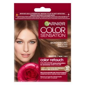 Garnier Color Sensation Retouch Retouch für das Haarwachstum ohne Ammoniak in nur 10 Minuten (Dunkelblond, 1 Einheit)