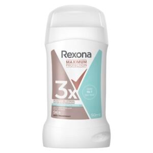 Rexona Women Maximum Protection Anti Transpirant Stick Antibakterieller Deo-Schutz Deodorant mit 96 Stunden Schutz gegen starkes Schwitzen und Geruch mit 3x Schutz bei Stress, Hitze & Bewegung 50 ml