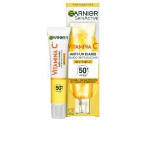 Garnier Feuchtigkeitsspendende Flüssigkeit Vitamin C - unsichtbar, Fleckschutz, 40 ml