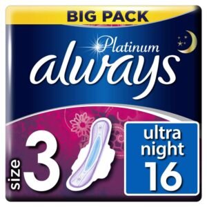 Always Platinum Damenbinden mit Flügeln Gr. 3, 16 stück