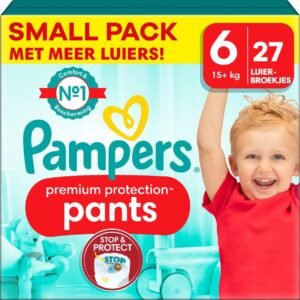 Pampers - Premium Protection Pants - Große 6 - Small Pack - 27 Stück - 15+ KG