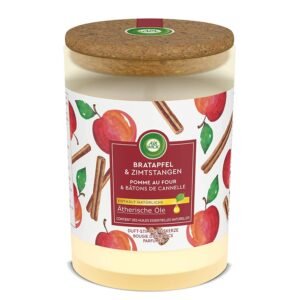 Air Wick Duftkerze - Ceylon Zimt & Obstgarten Apfel 6 Stück