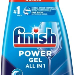Finish Powergel Spülmaschinen-Gel, flüssig, multifunktional, fettlösend, Fresh, Packung mit 30 Waschgängen - 700 g