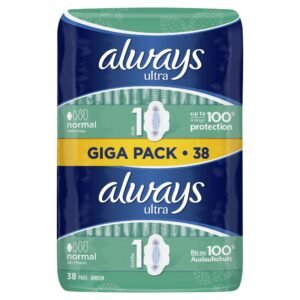Always Ultra Binden Normal Mit Flügeln, 3er Pack (3 x 38 Stück)