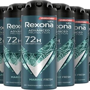 Rexona Men Advanced Anti-Transpirant Spray Marine Fresh 6 x 150ml