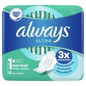 Always - Ultra Damenbinde Normal mit Flügeln - 14 Stücke