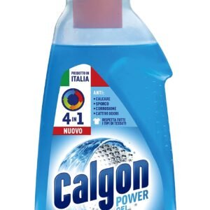 Calgon Power Gel Anti-Kalk-Waschmaschine, 4 in 1, für weiche Kleidung, 750 ml