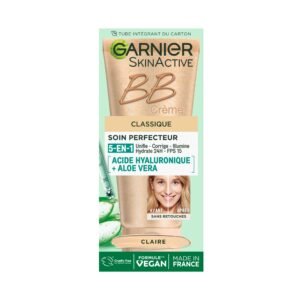 Garnier - BB Creme Classic - All-in-1 Hautpflege - LSF 15 - Angereichert mit Hyaluronsäure & Aloe Vera - für alle Hauttypen - Farbe: klar - Skin Active - 50 ml