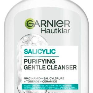 Garnier Hautklar Gesichtsreinigung, Entfernen von Unreinheiten, Öl und Make-Up, Mit Hyaluronsäure, Ceramid und Tonerde, Hydrating Deep Cleanser, 1 x 250 ml