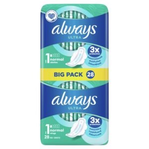 Always - Ultra Damenbinde Normal mit Flügeln - 28 Stücke