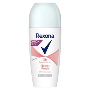Rexona Deo Roll-On, Flower Fresh, 0% Aluminiumsalze, 50 ml