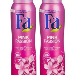 FA Pink Passion Spray Deodorant 150 ml - Lot de 2