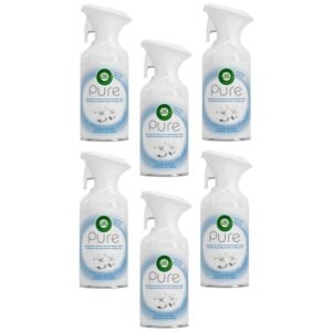 AIR WICK 6 x Pure Cotton Spray, 250 ml