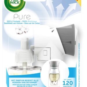 Air Wick Elektrische Geurverspreider - Pure Starterkit - Zachtheid van Katoen